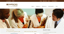 Desktop Screenshot of emperors.edu